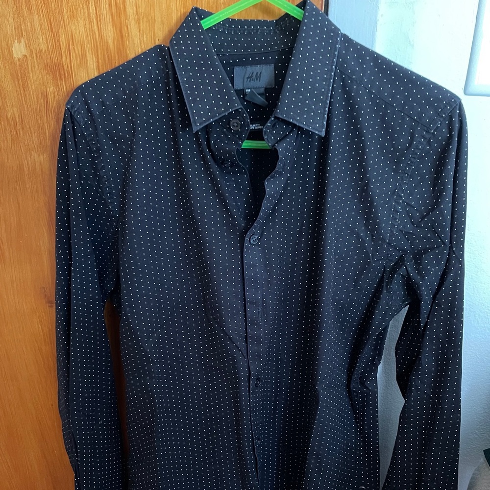 Shirt H&M blue color size S